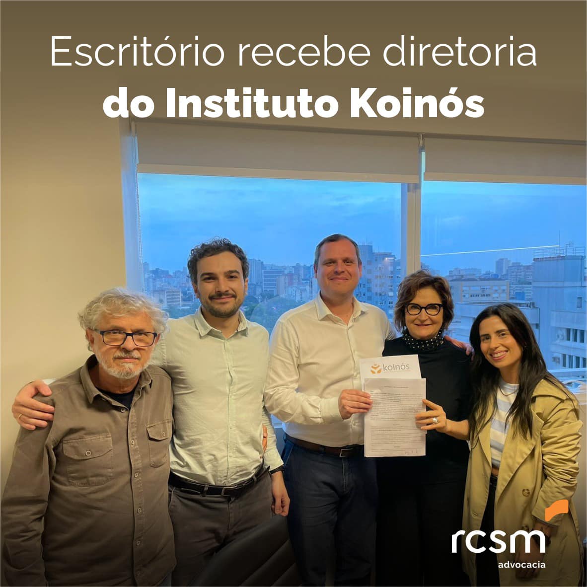 Nova parceira: RCSM Advocacia