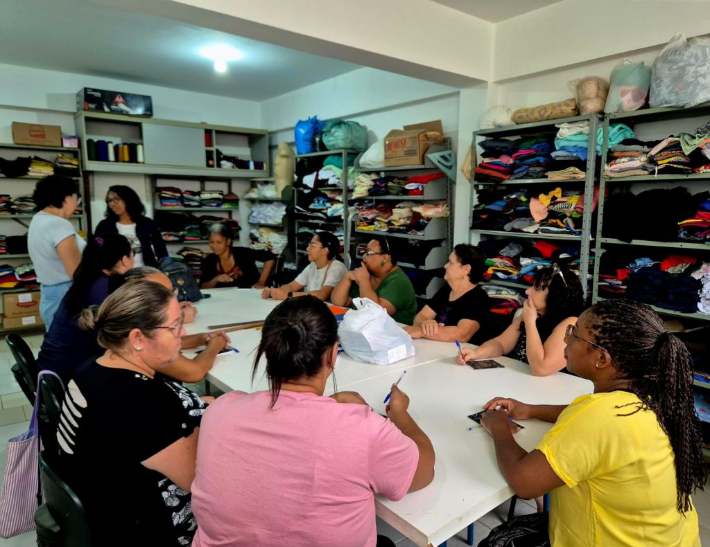 Espaço de aprendizagem e trocas entre as mulheres da região